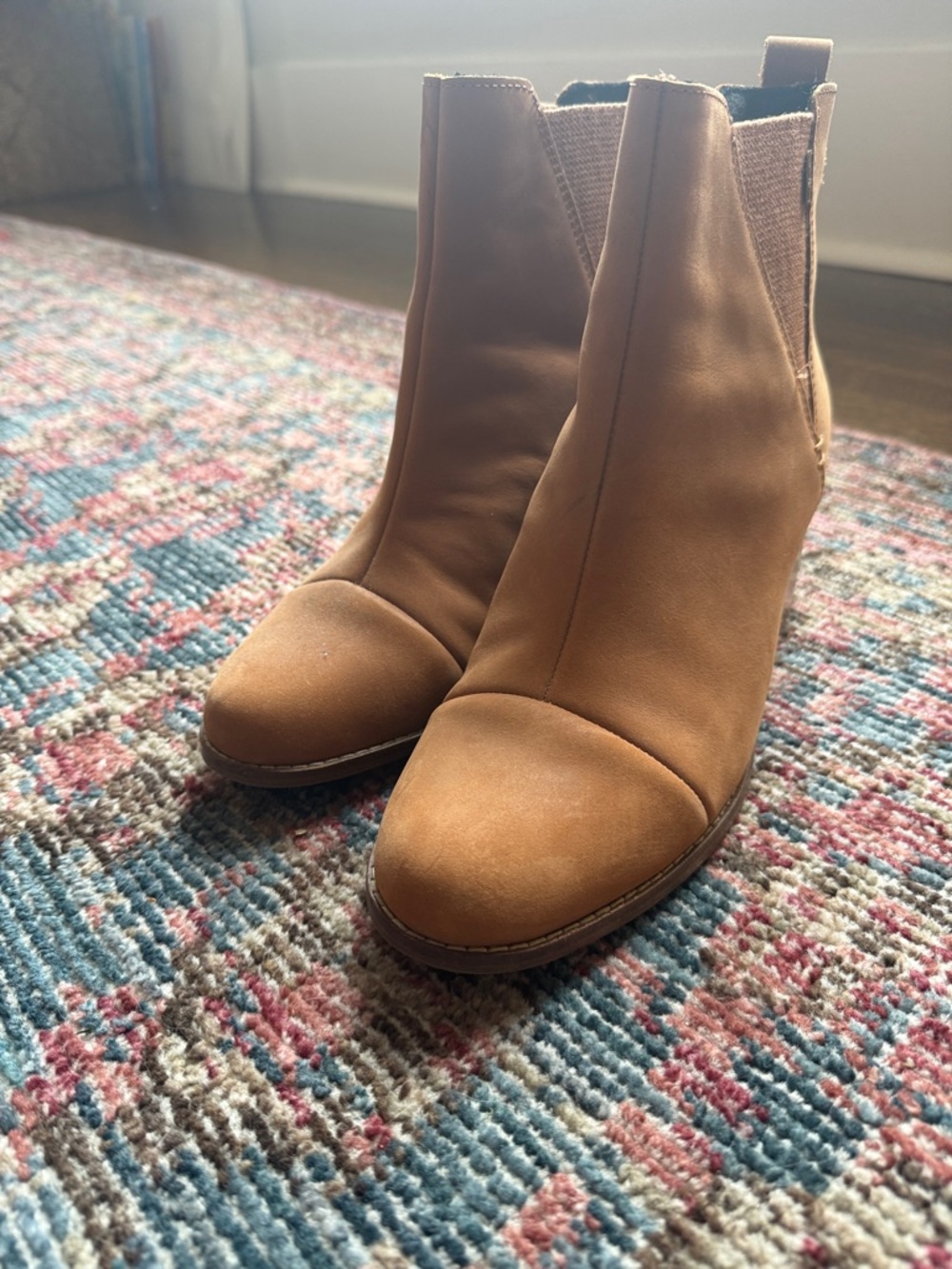 Toms Women's Cognac Chelsea Ankle Boots